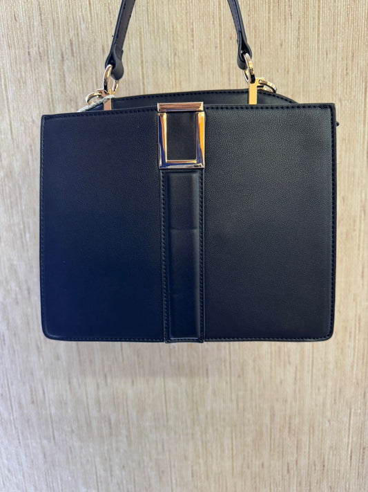 bolso negro polipiel